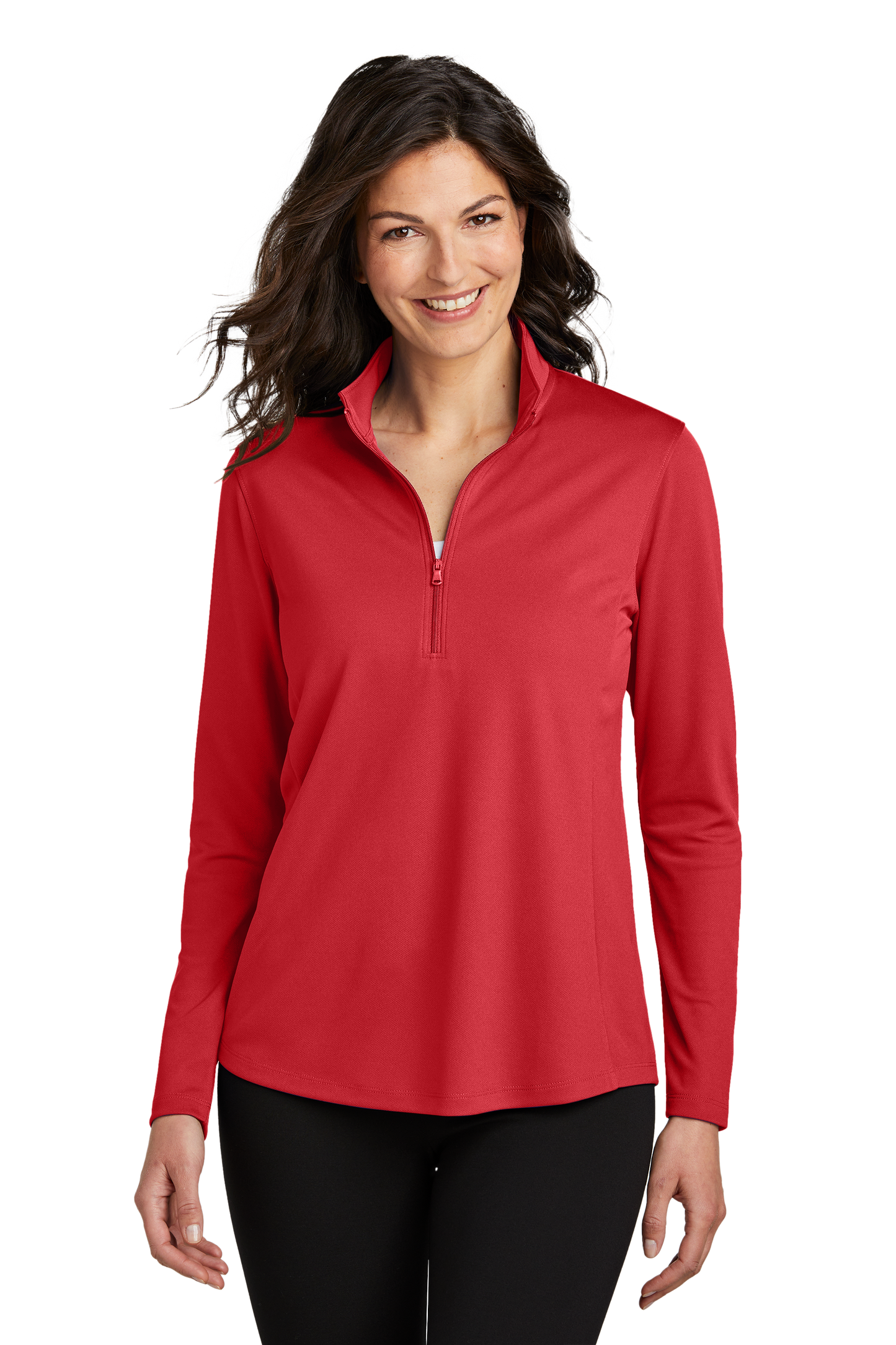 Port Authority® Women’s Dry Zone® UV Micro-Mesh 1/4-Zip LK112