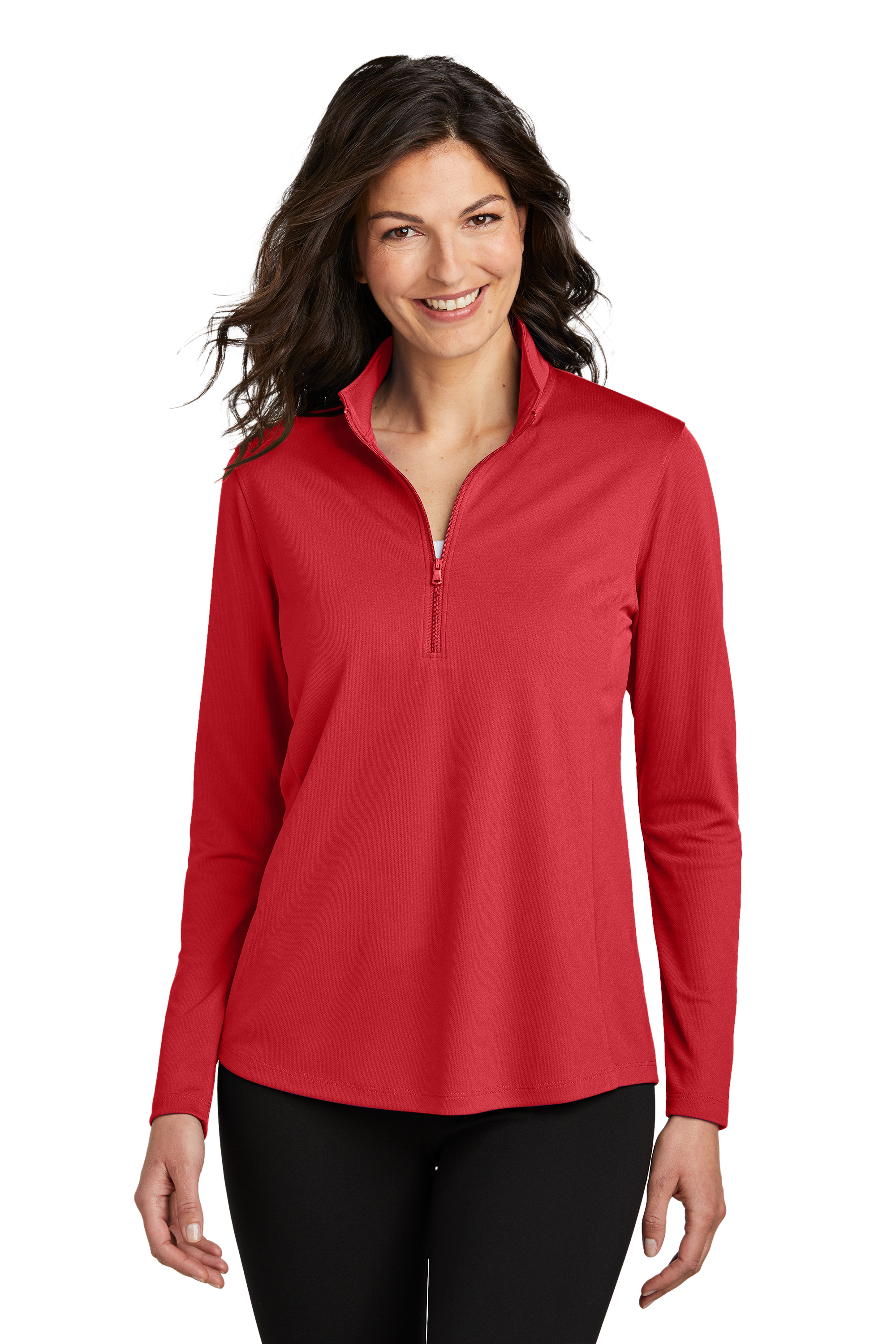 Port Authority® Women’s Dry Zone® UV Micro-Mesh 1/4-Zip LK112