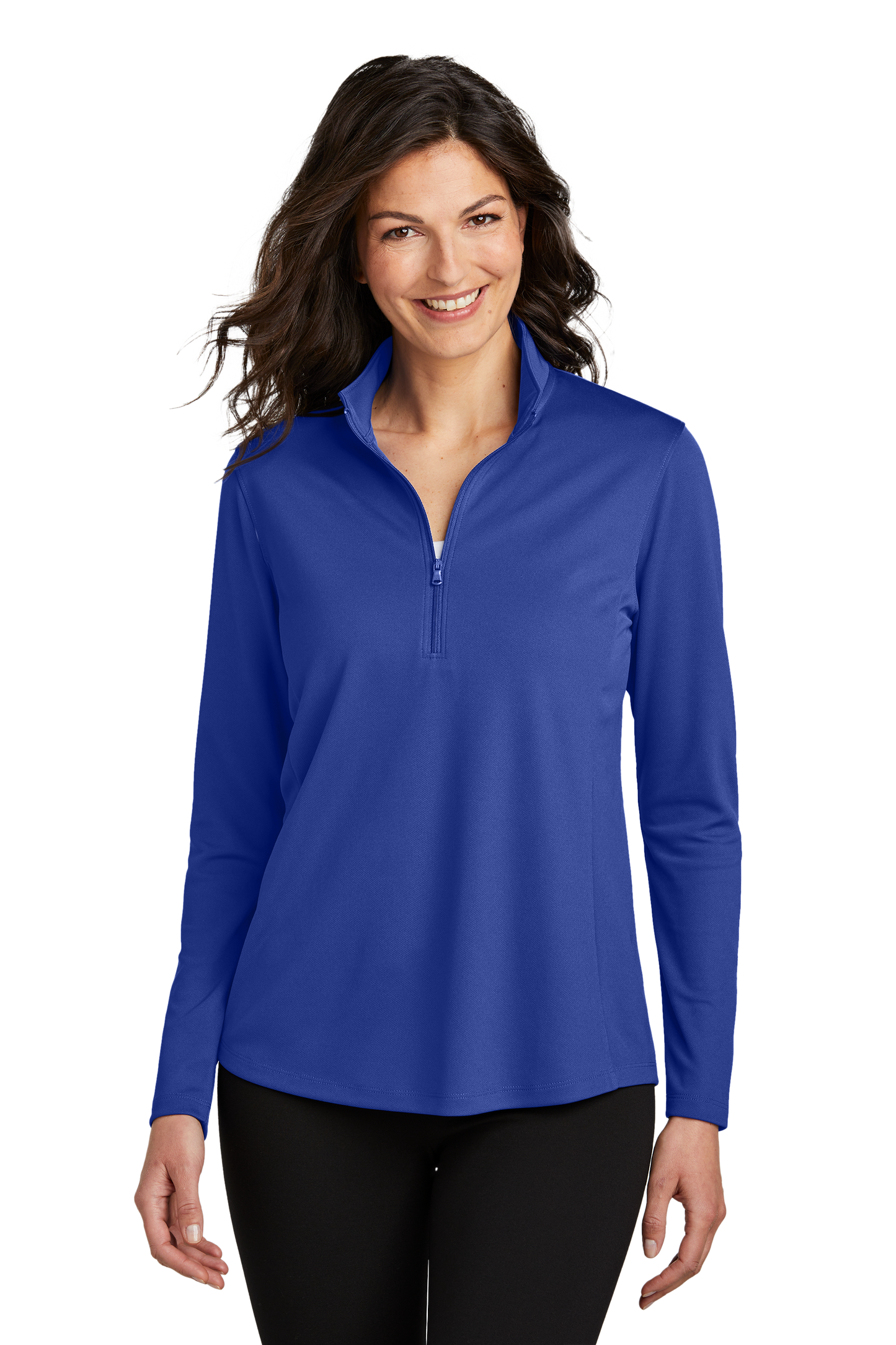 Port Authority® Women’s Dry Zone® UV Micro-Mesh 1/4-Zip LK112