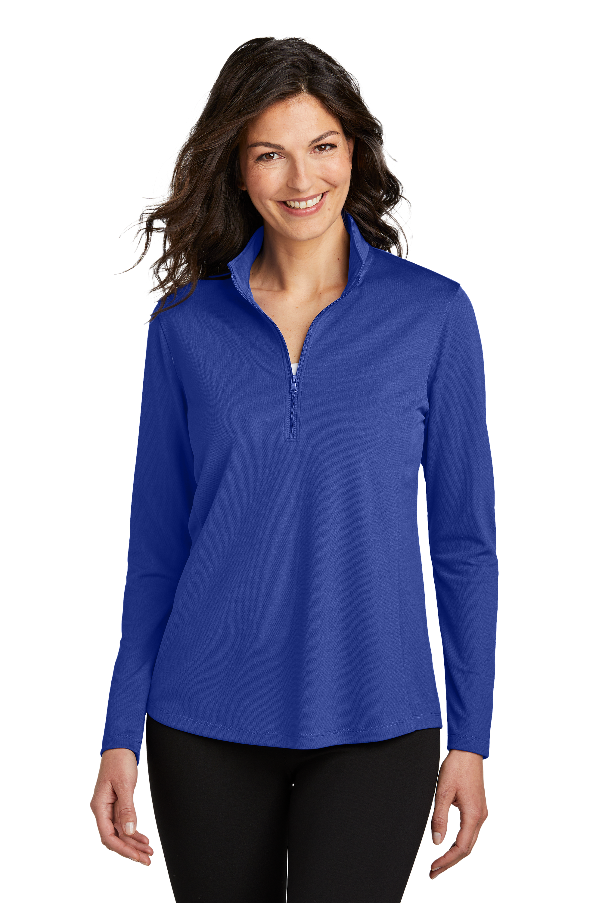 Port Authority® Women’s Dry Zone® UV Micro-Mesh 1/4-Zip LK112