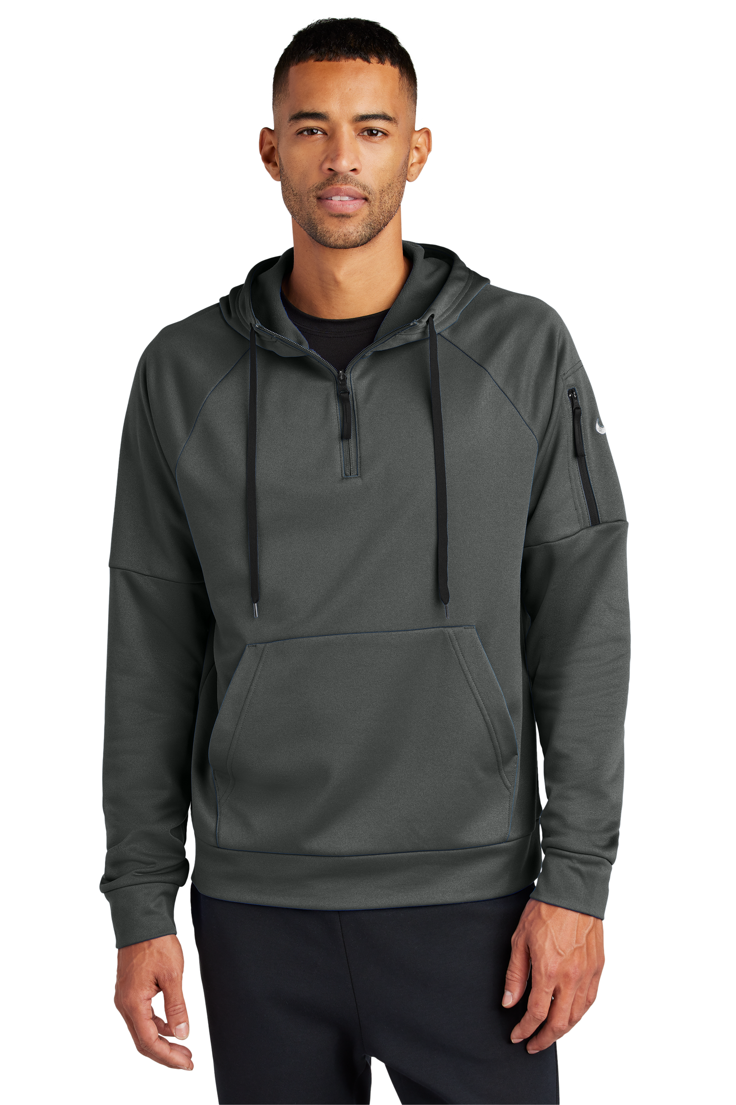 NKFD9742 Nike Therma-FIT Pocket 1/4-Zip Fleece Hoodie