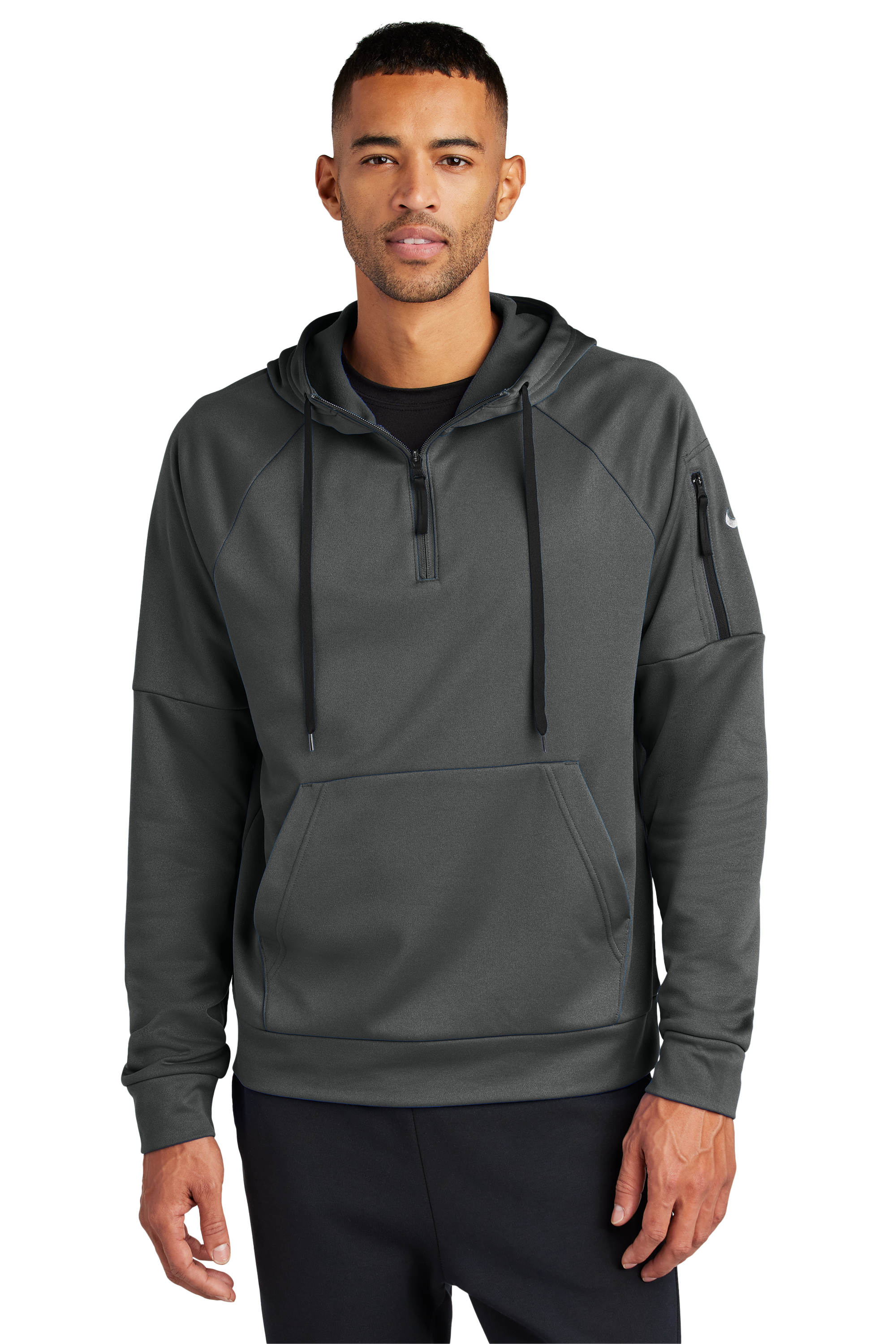 NKFD9742 Nike Therma-FIT Pocket 1/4-Zip Fleece Hoodie