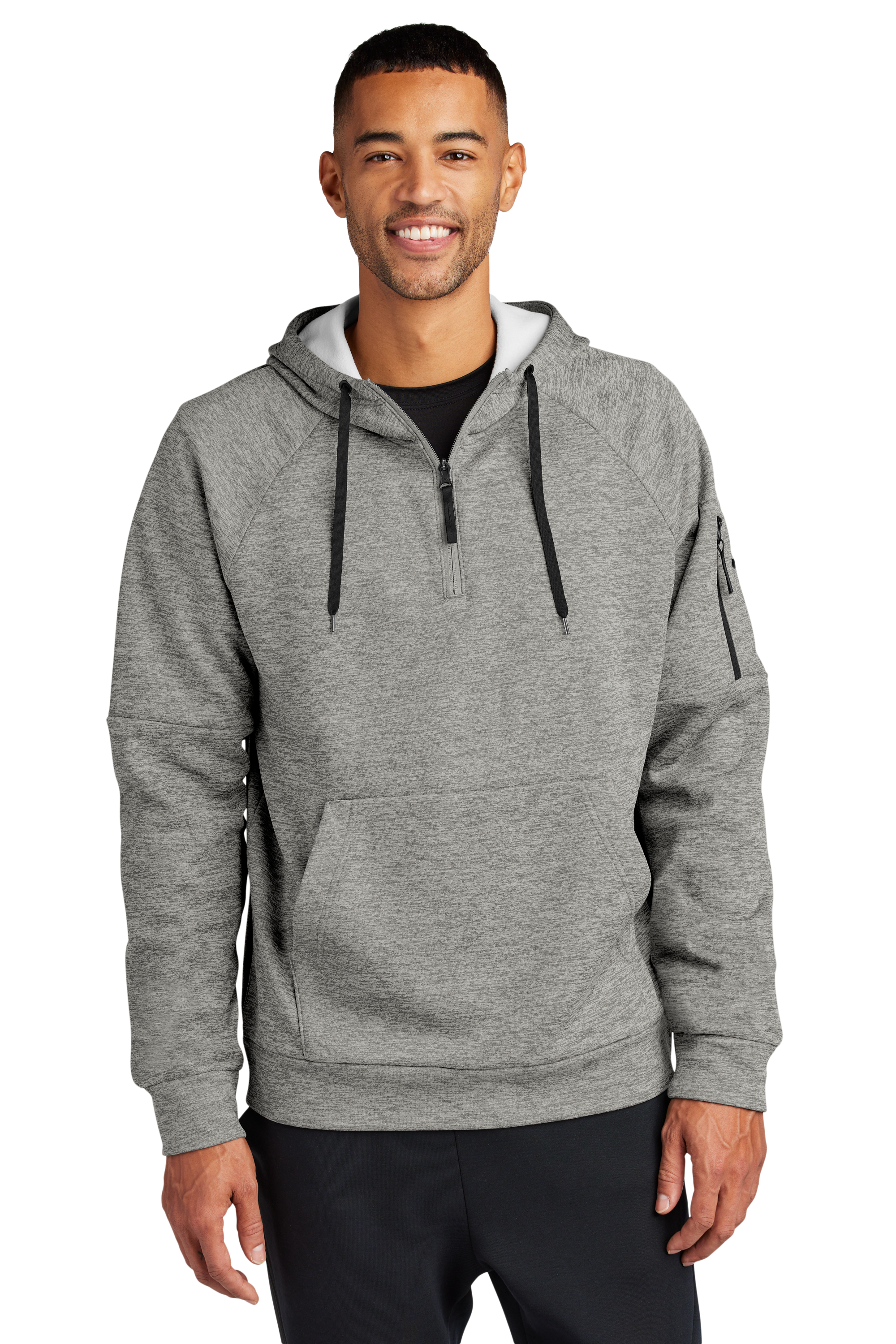 NKFD9742 Nike Therma-FIT Pocket 1/4-Zip Fleece Hoodie