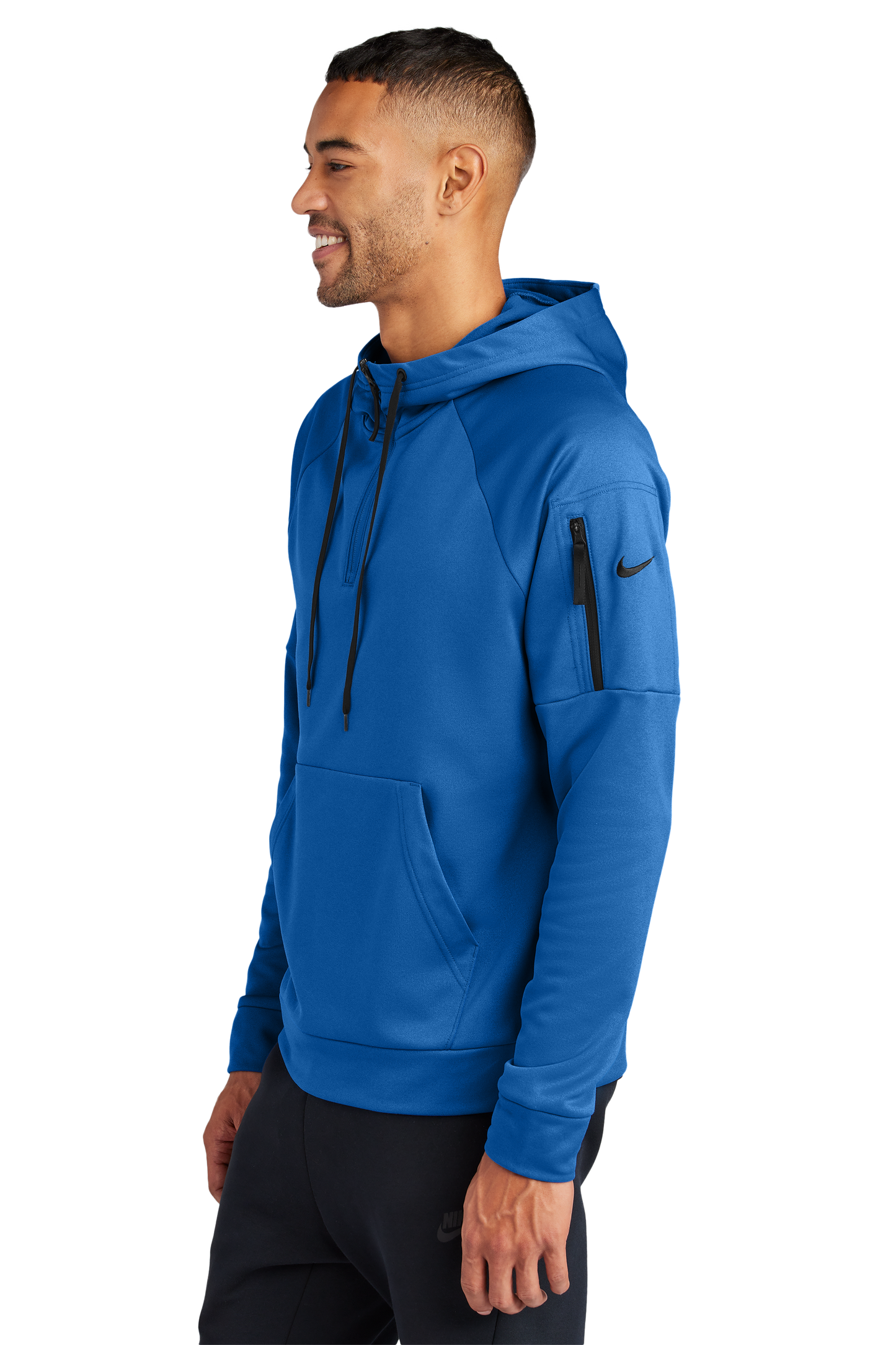 NKFD9742 Nike Therma-FIT Pocket 1/4-Zip Fleece Hoodie