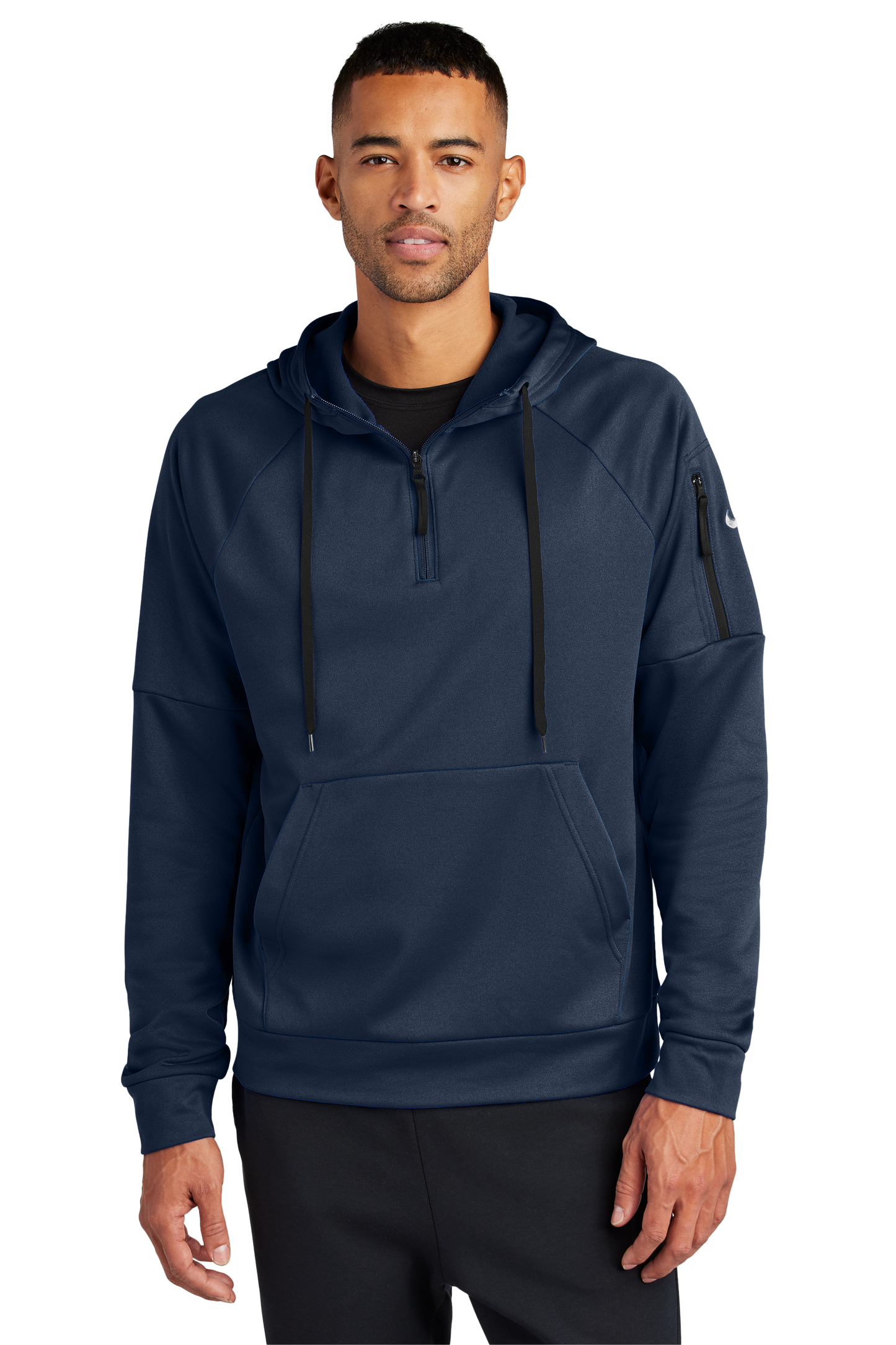 NKFD9742 Nike Therma-FIT Pocket 1/4-Zip Fleece Hoodie