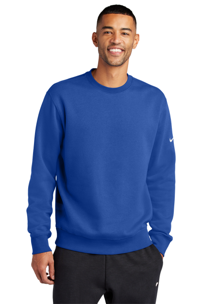 NKFD9863 Nike Club Fleece Sleeve Swoosh Crew