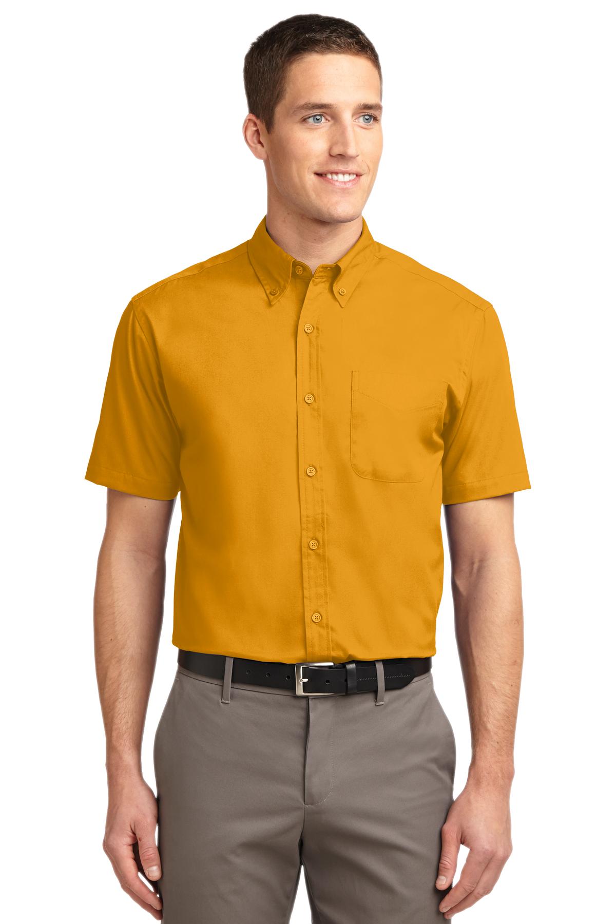 Port Authority S508 Athletic Gold/ Light Stone