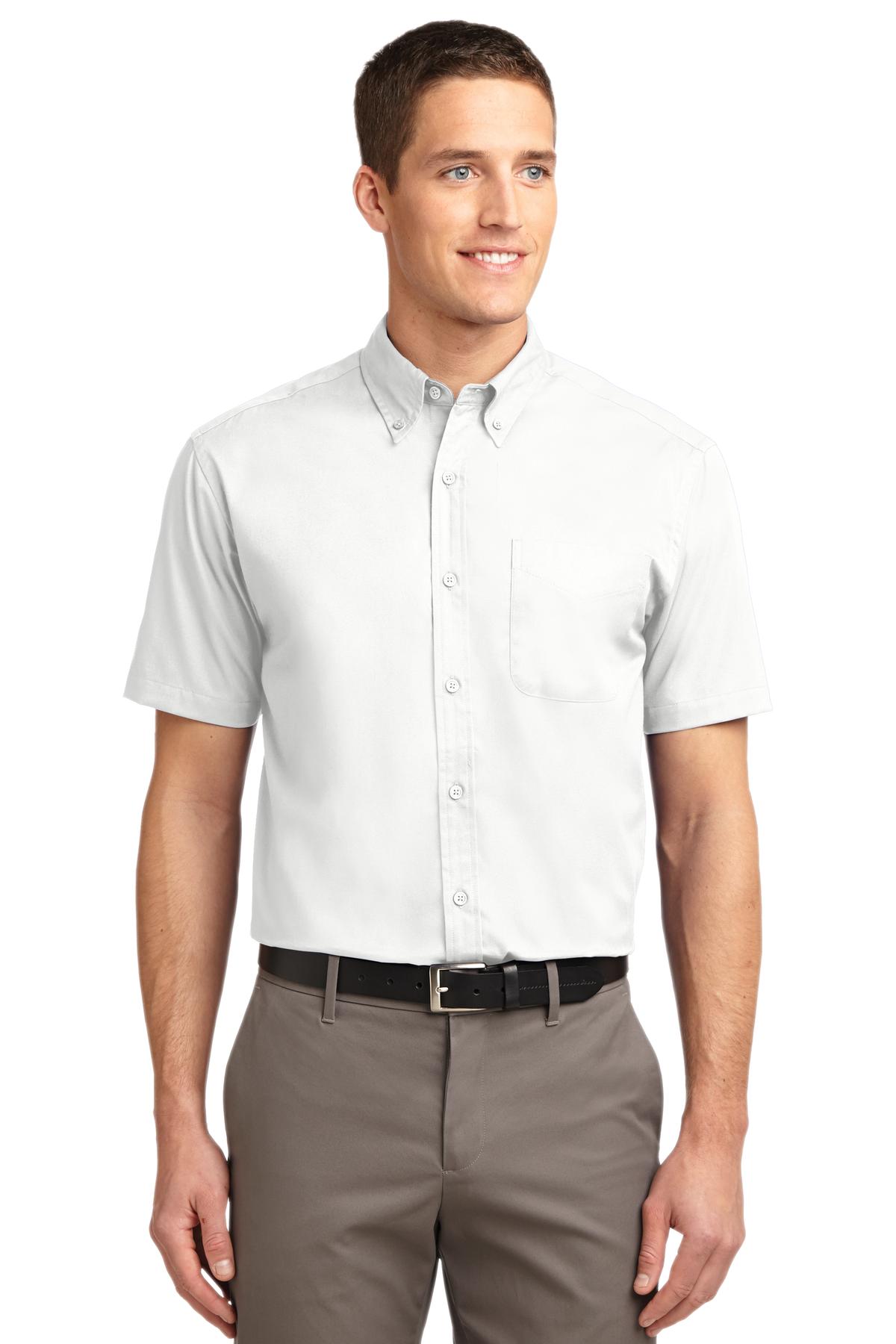 Port Authority S508 White/ Light Stone