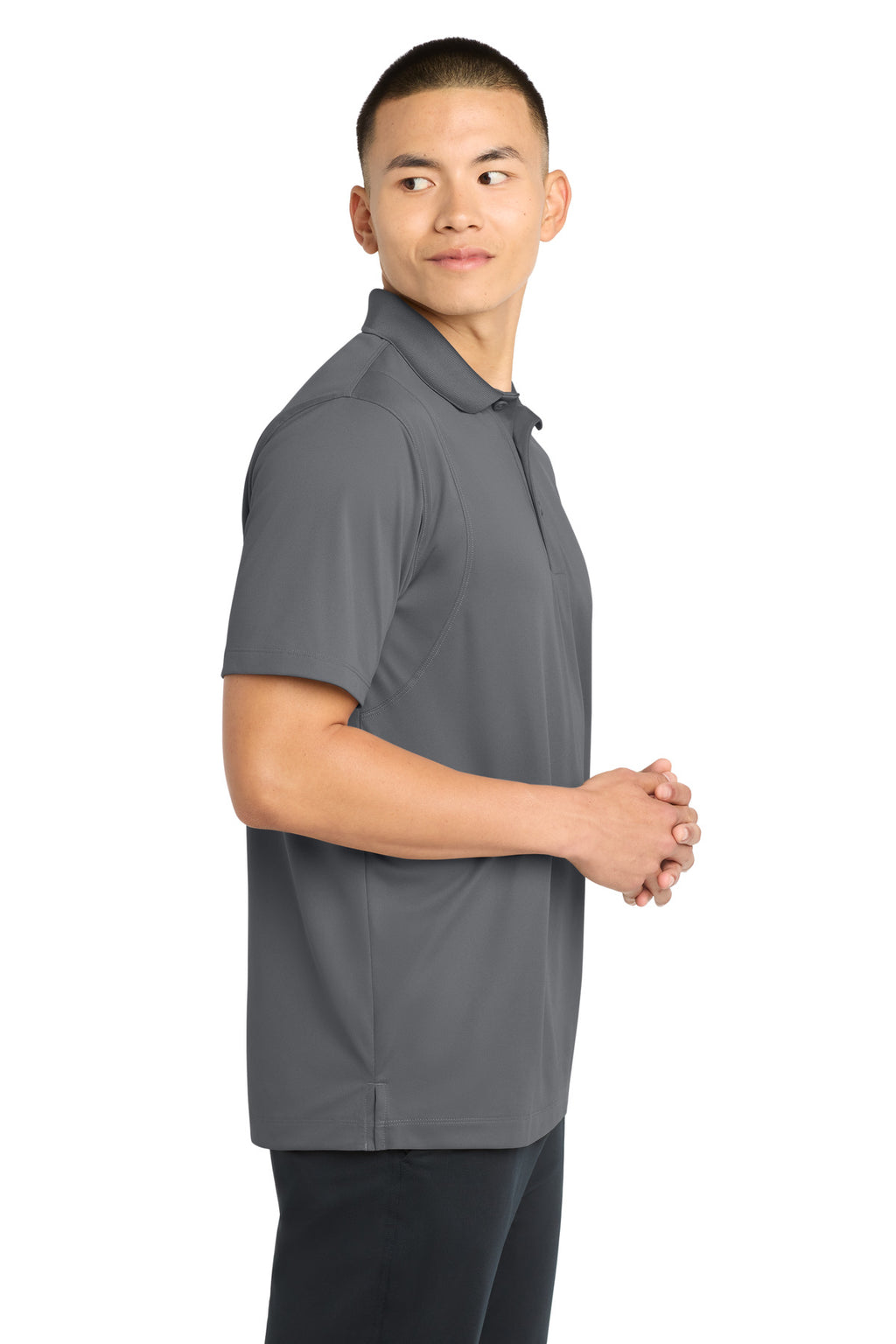 Sport-Tek ST650 Grey Concrete