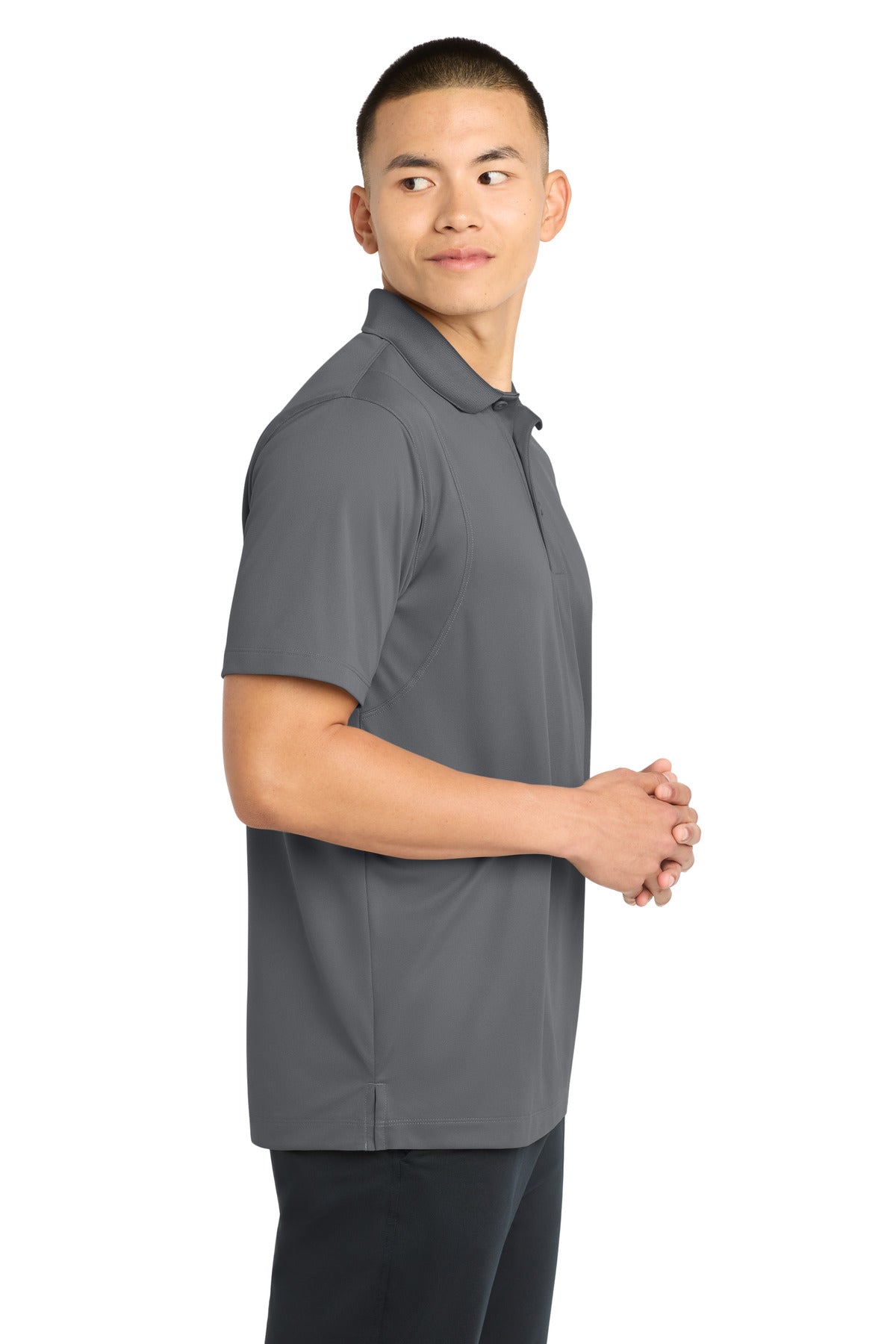 Sport-Tek ST650 Grey Concrete