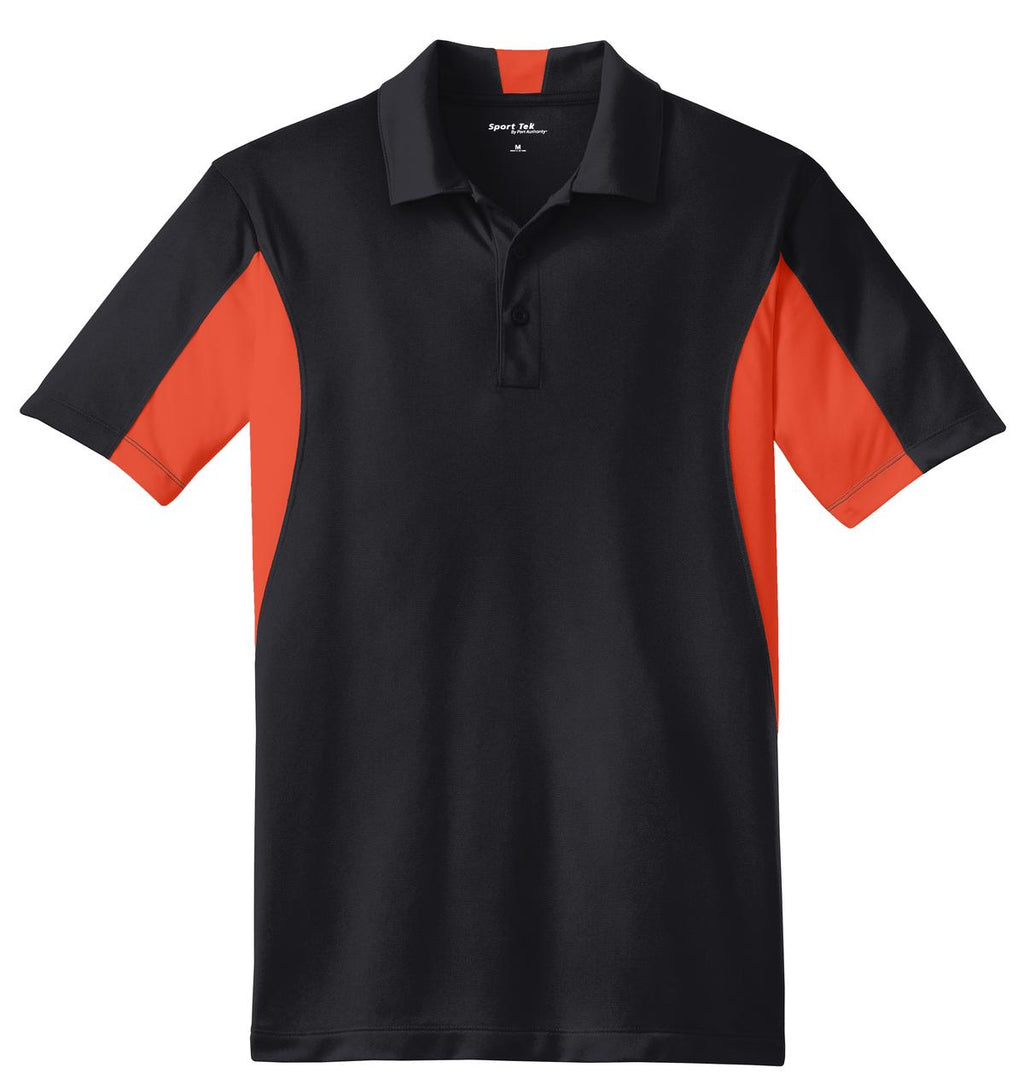 Sport-Tek ST655 Black/ Deep Orange