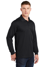 ST657 Sport-Tek® Long Sleeve Micropique Sport-Wick® Polo