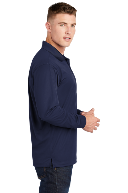 ST657 Sport-Tek® Long Sleeve Micropique Sport-Wick® Polo