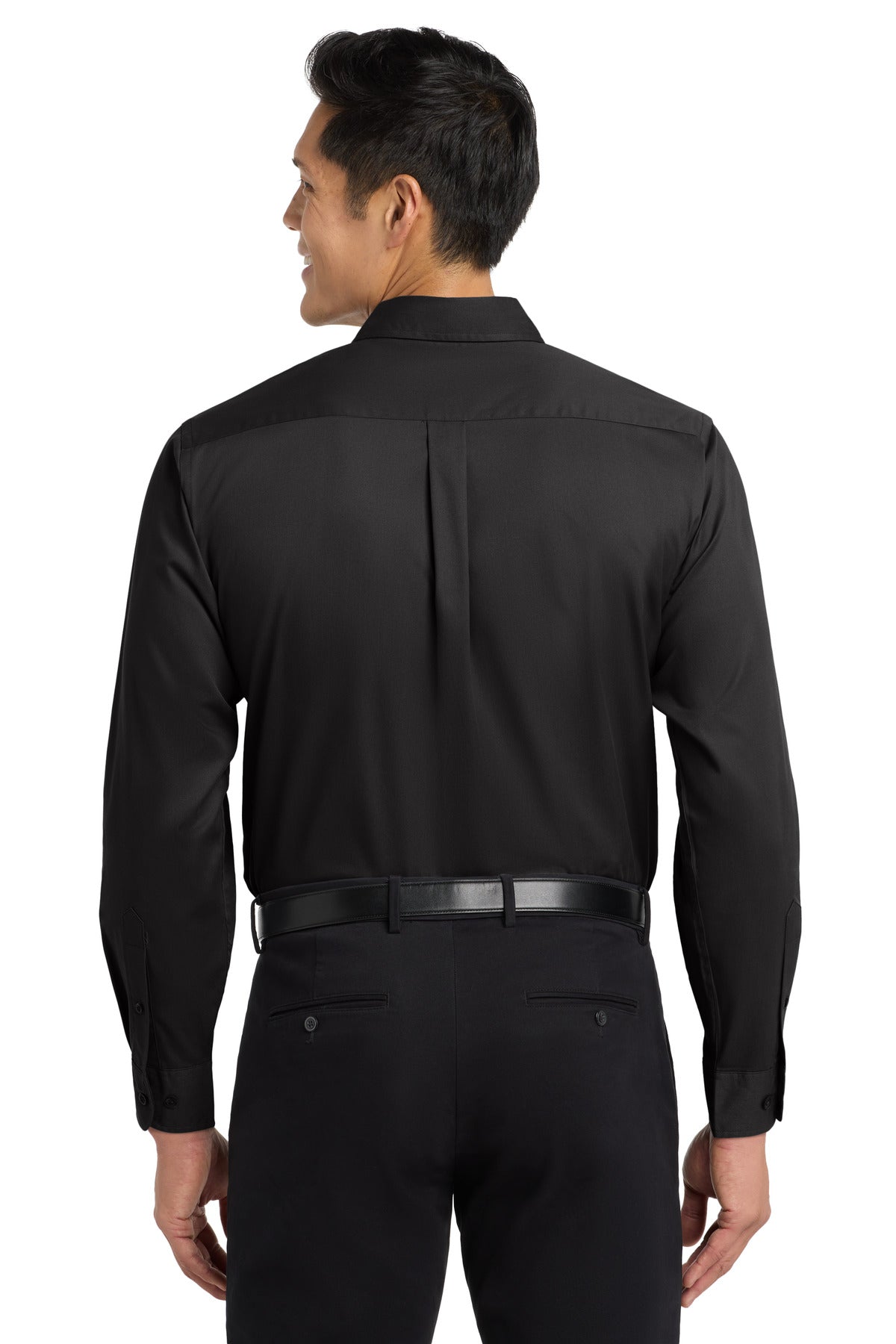 Port Authority TLS608 Black/ Light Stone