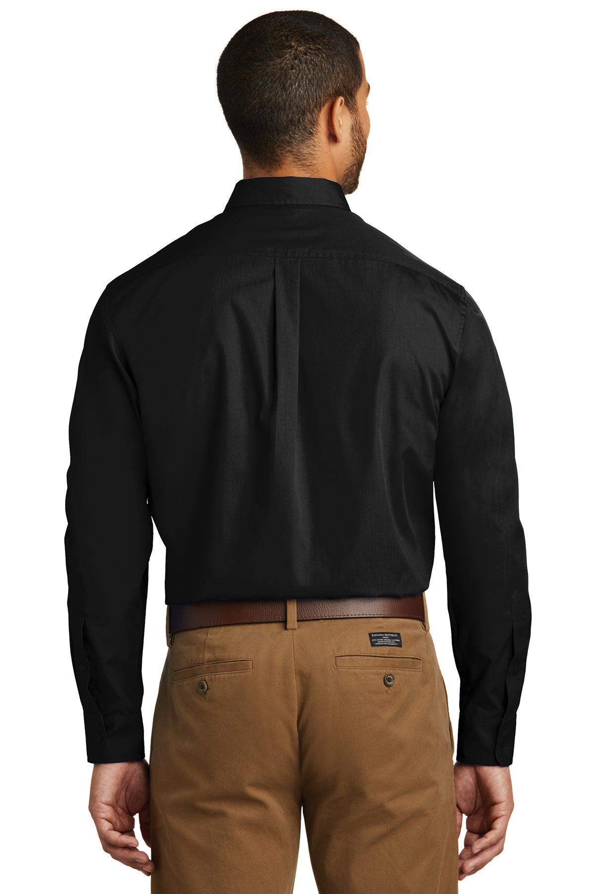 Cyclone Anaya's W100 Port Authority® Long Sleeve Carefree Poplin Shirt