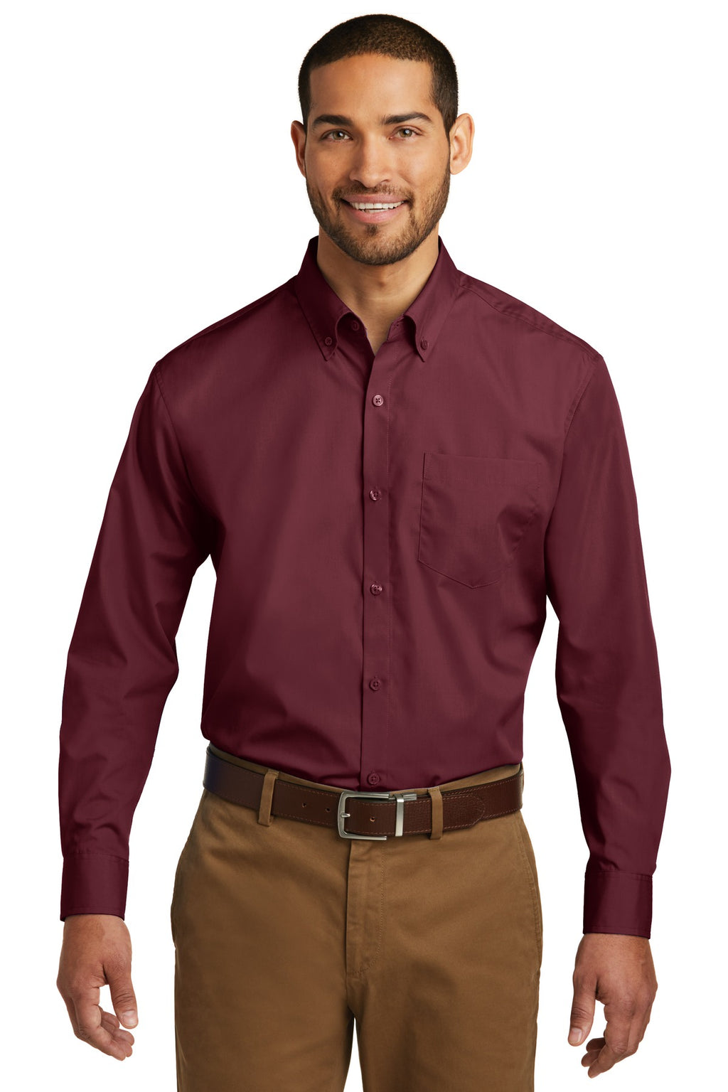 Port Authority W100 Burgundy