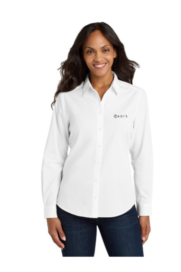 LW100 Ladies Long Sleeve Carefree Poplin Shirt FADI'S