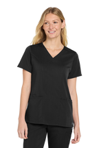 WW4168 Wink® Women’s Premiere Flex™ V-Neck Top Spanish Learning Castle