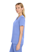 WW4168 Wink® Women’s Premiere Flex™ V-Neck Top Spanish Learning Castle