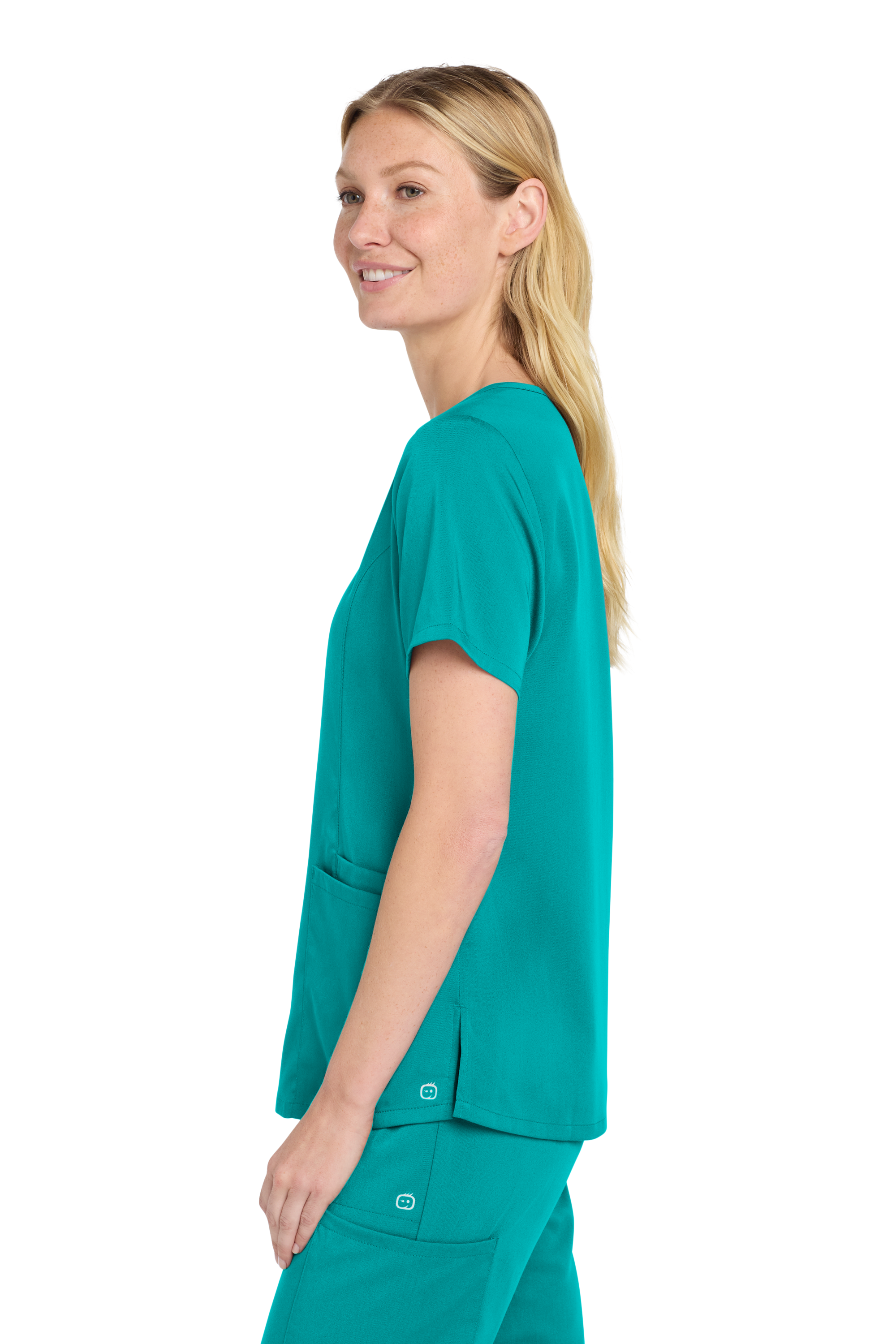 WW4268 Wink® Women’s Premiere Flex™ Mock Wrap Top