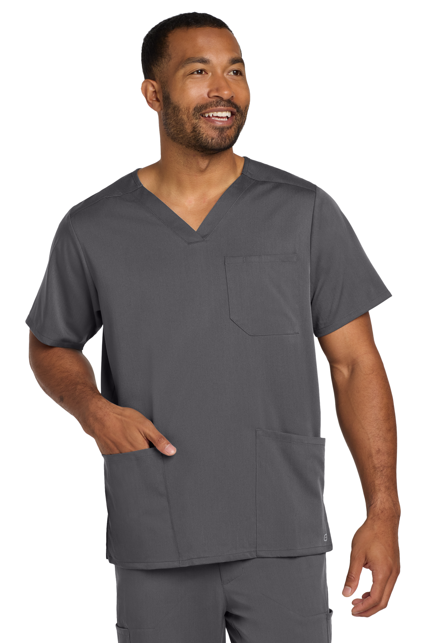 WW5068 Wink® Men's Premiere Flex™ V-Neck Top