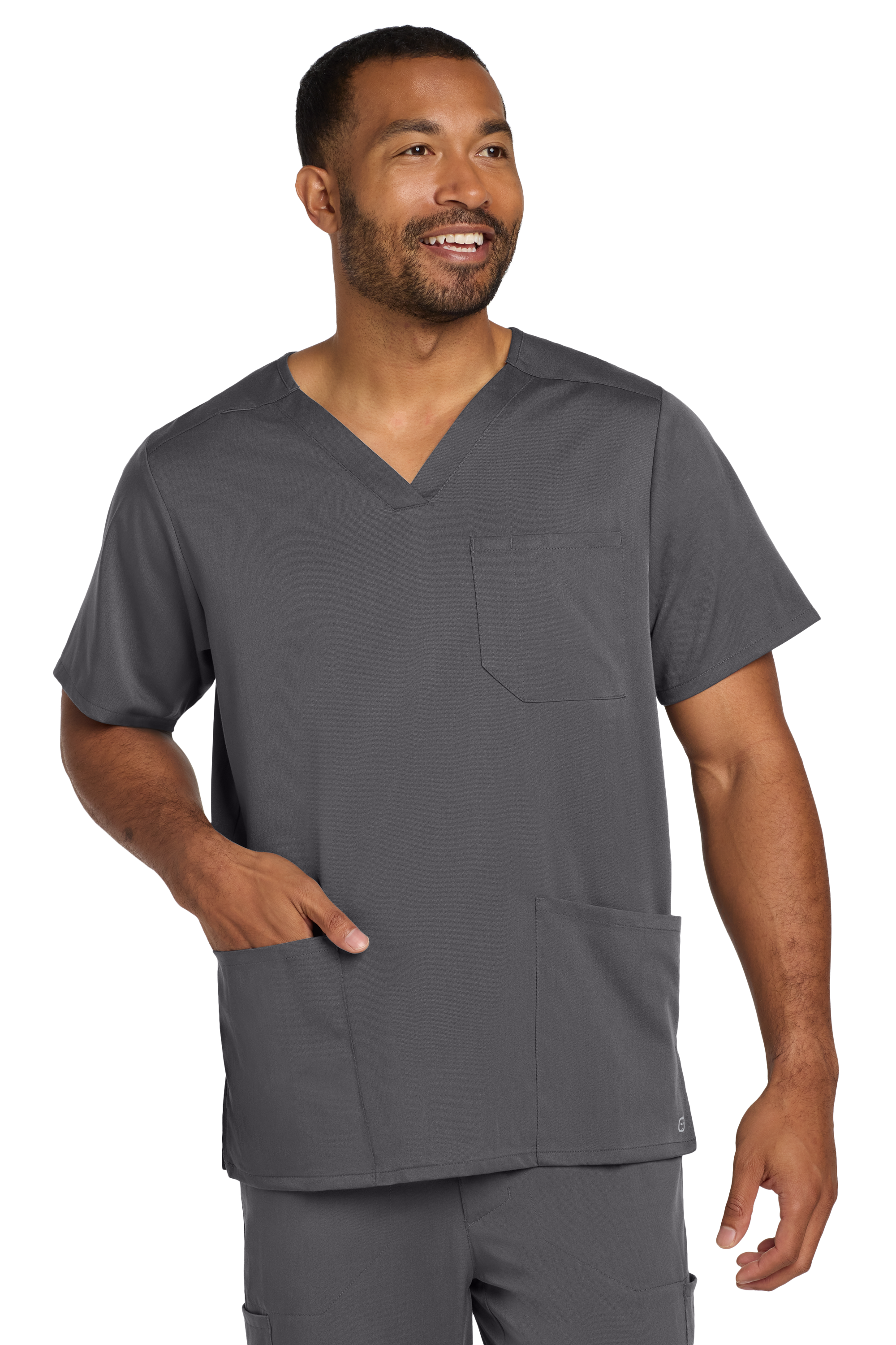WW5068 Wink® Men's Premiere Flex™ V-Neck Top