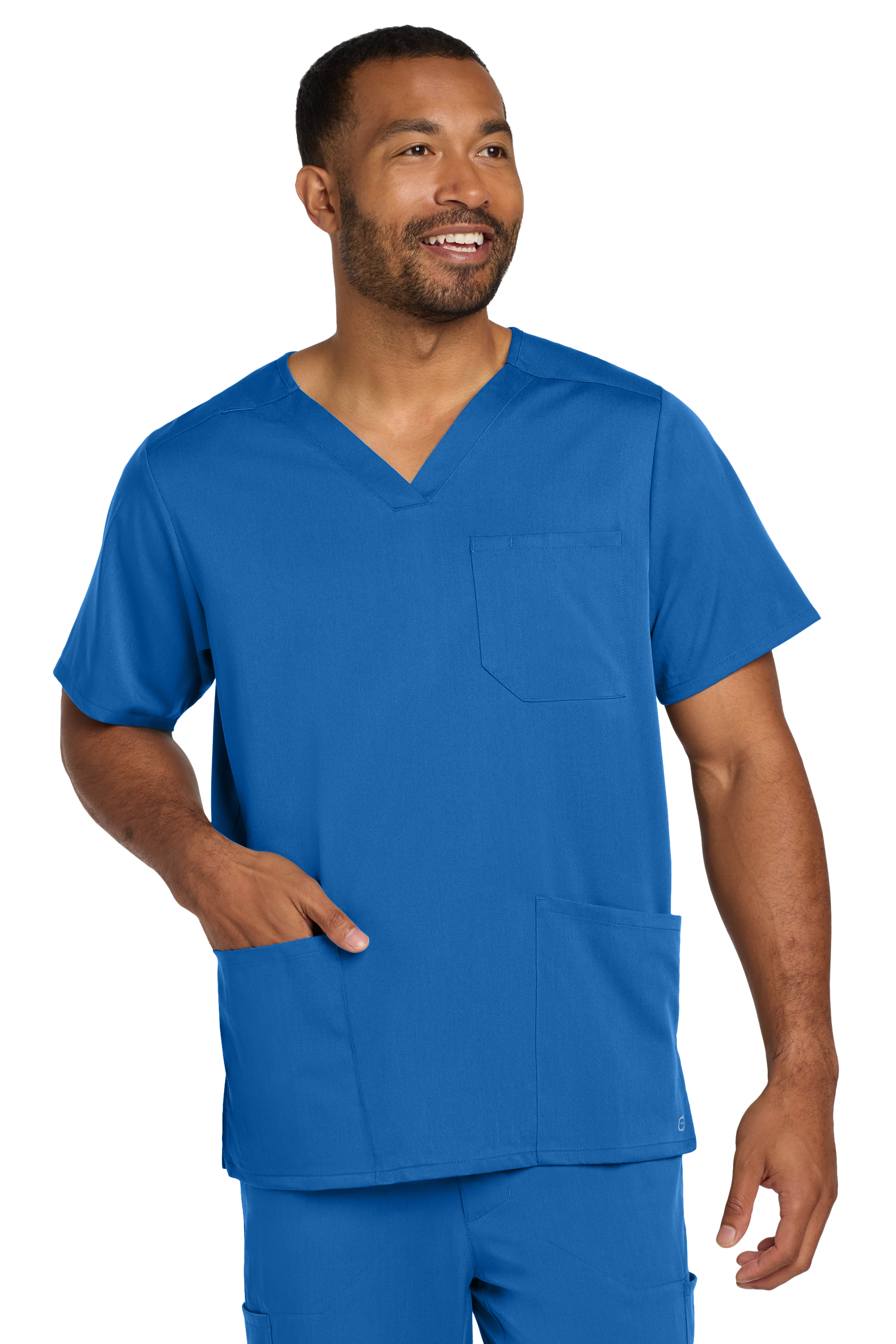 WW5068 Wink® Men's Premiere Flex™ V-Neck Top