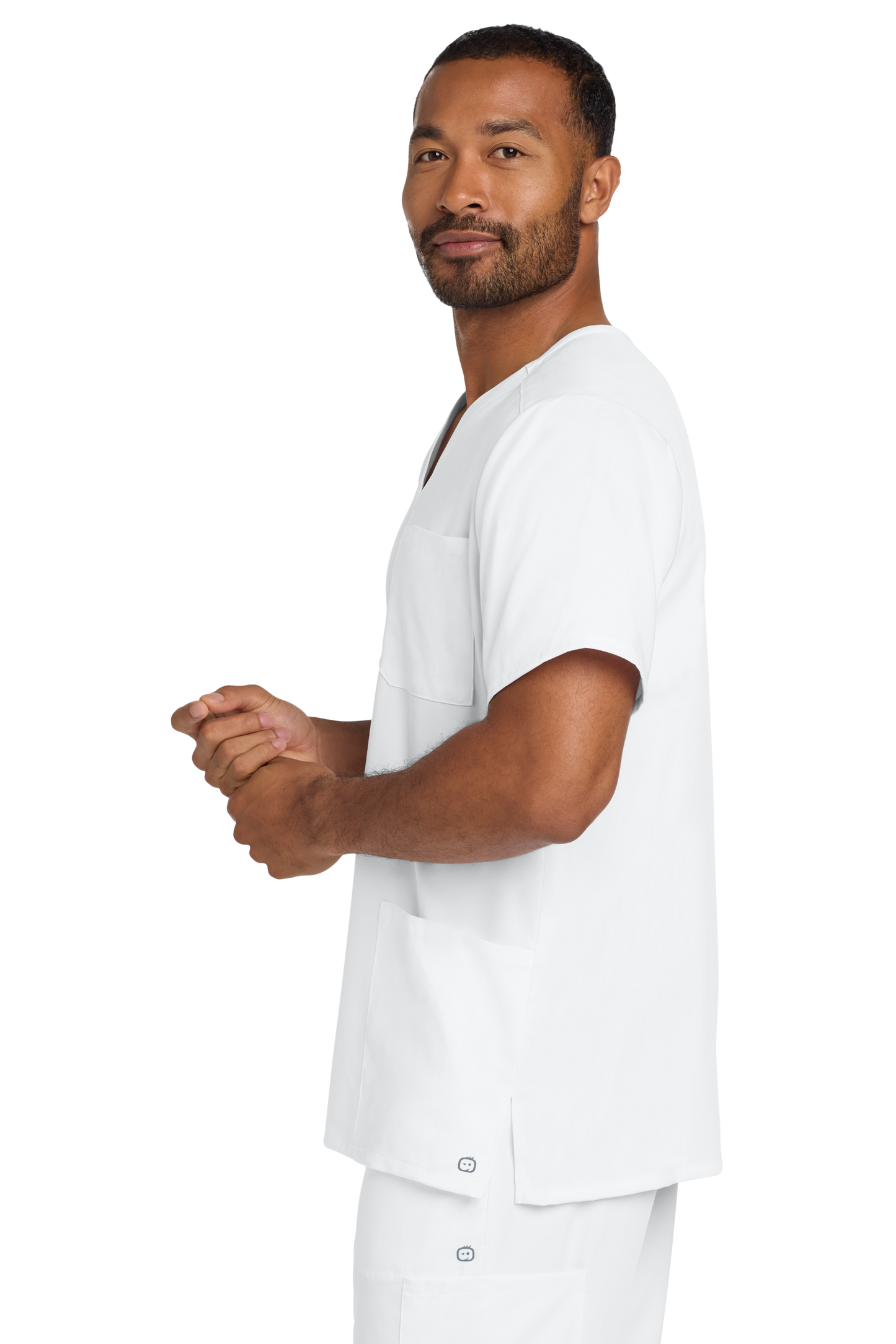 WW5068 Wink® Men's Premiere Flex™ V-Neck Top