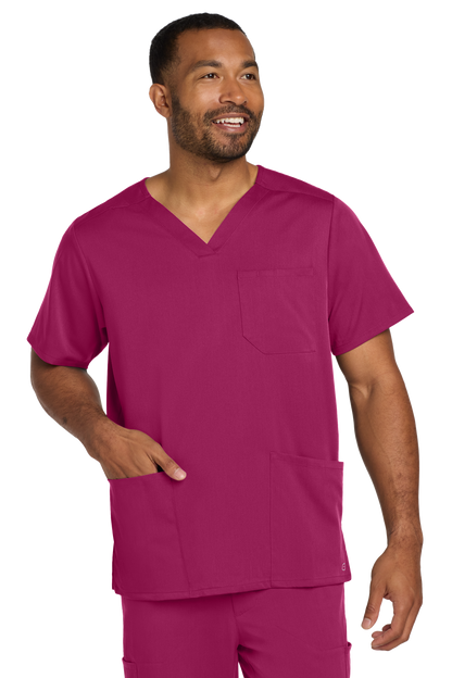 WW5068 Wink® Men's Premiere Flex™ V-Neck Top