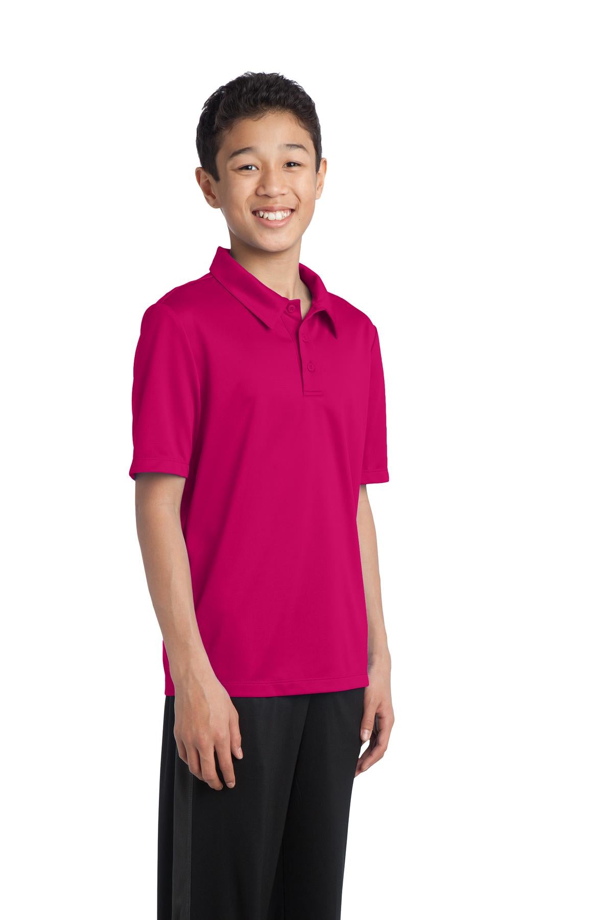 Port Authority Y540 Pink Raspberry