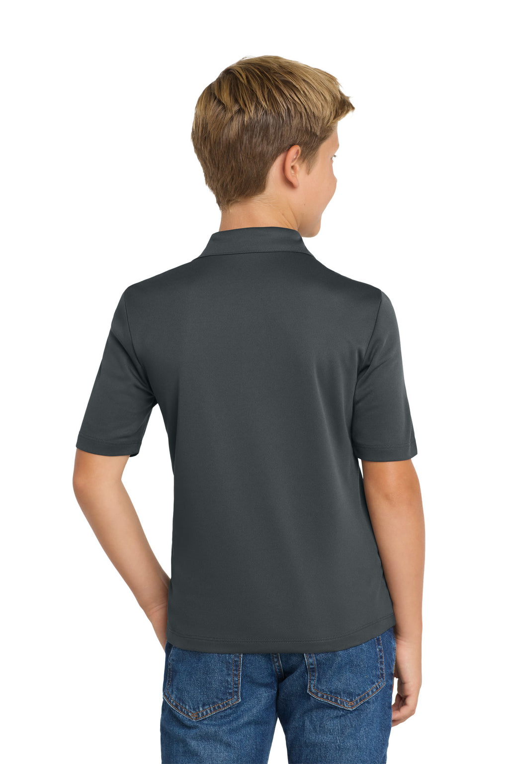 Port Authority Y540 Steel Grey