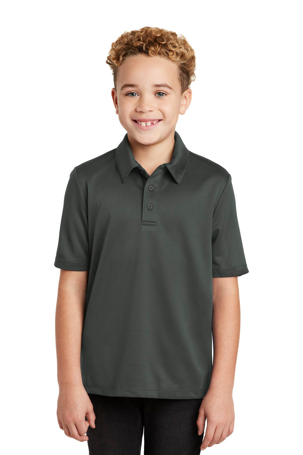Port Authority Y540 Steel Grey