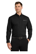 W100 Long Sleeve Carefree Poplin Shirt FADI'S
